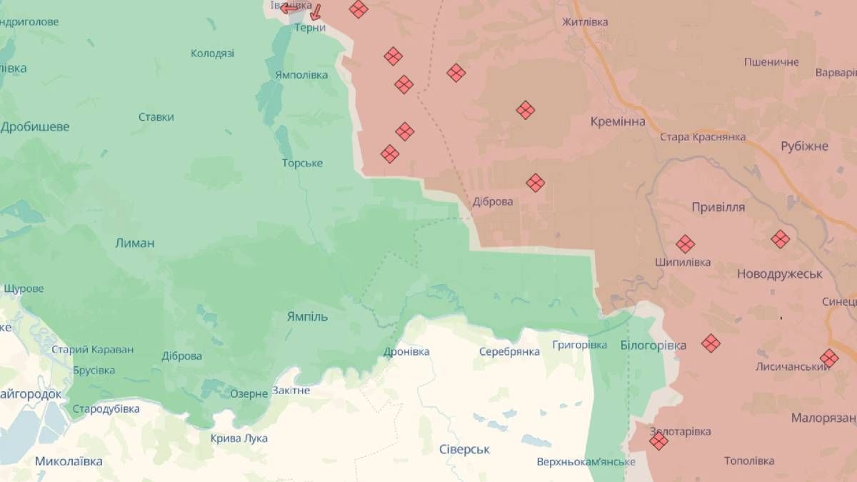 Сили оборони контратакували на Лиманському напрямку