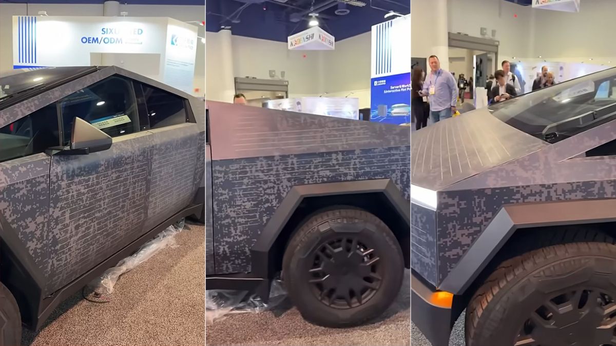 Cybertruck покрили сонячними панелями, які додадуть кілька кілометрів ходу Cybertruck покрили сонячними панелями, які додадуть кілька кілометрів ходу