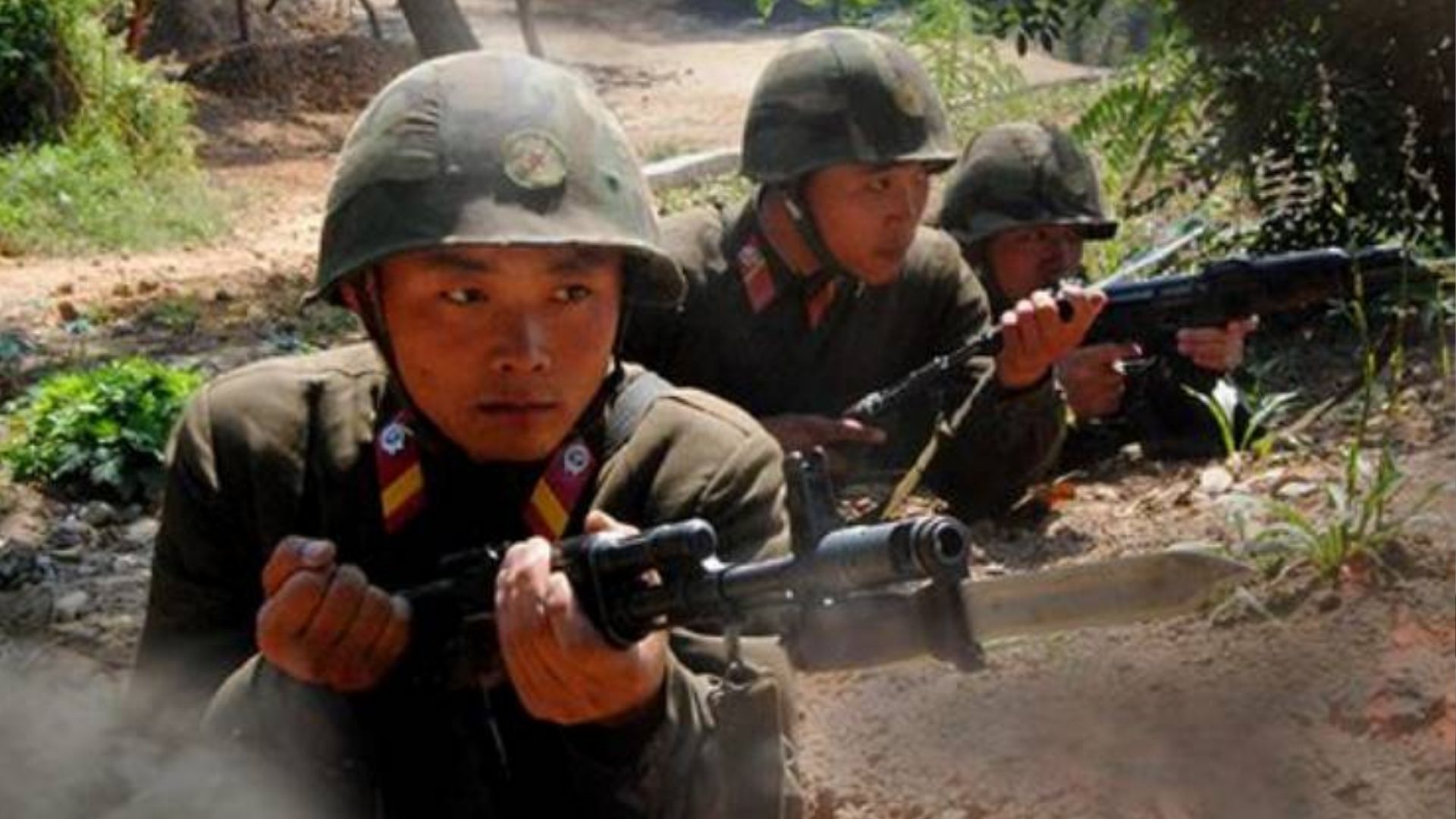 Солдаты КНДР