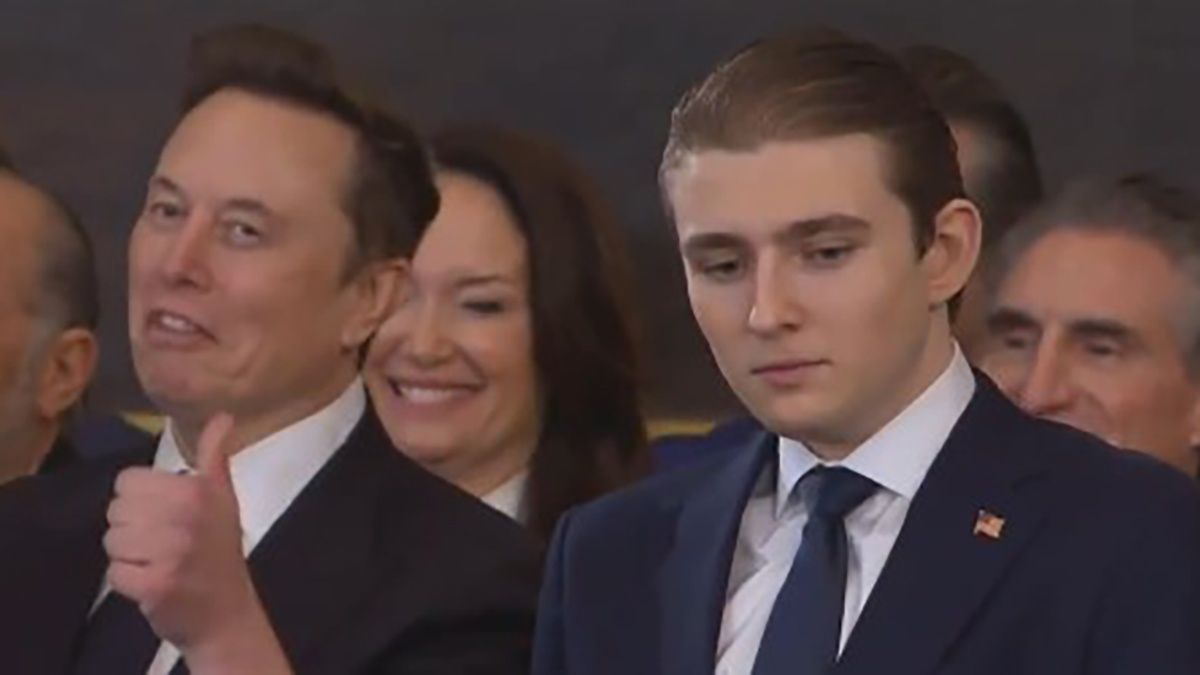 Инаугурация Трампа – Илон Маск и Баррон Трамп стали героями мемов Инаугурация Трампа – Илон Маск и Баррон Трамп стали героями мемов