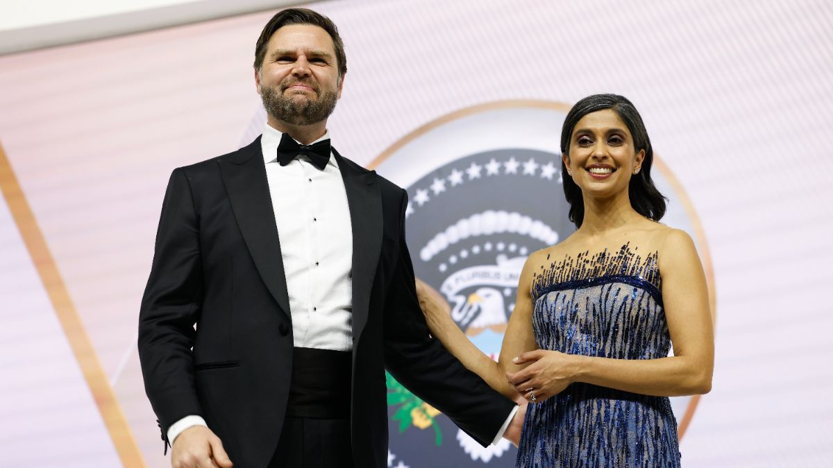 Джей Ді Венс з дружиною Джей Ді Венс з дружиною