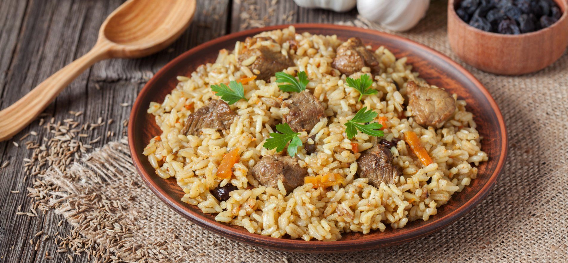 Готовим плов с мясом