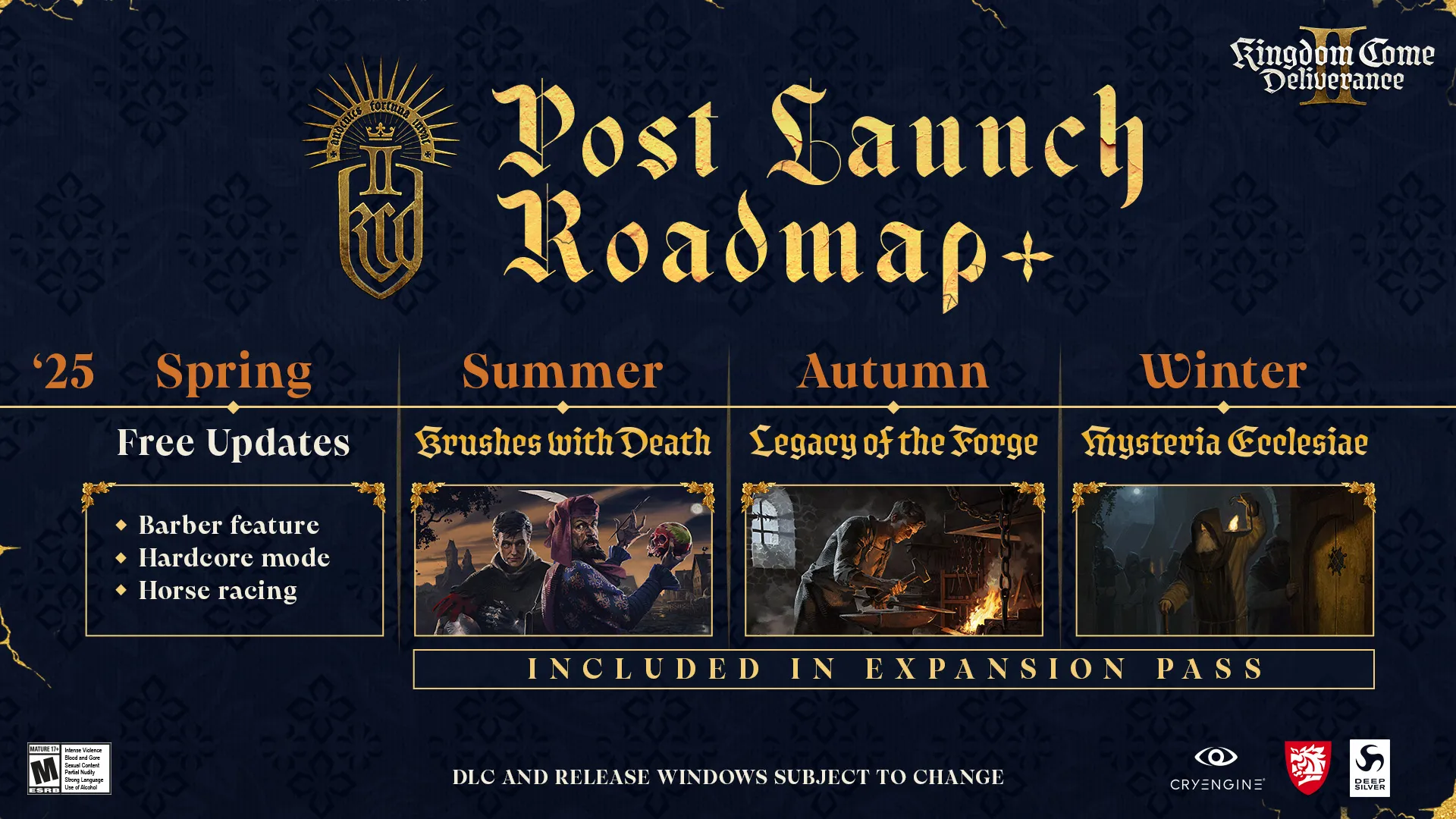 Kingdom Come Deliverance 2 Road Map