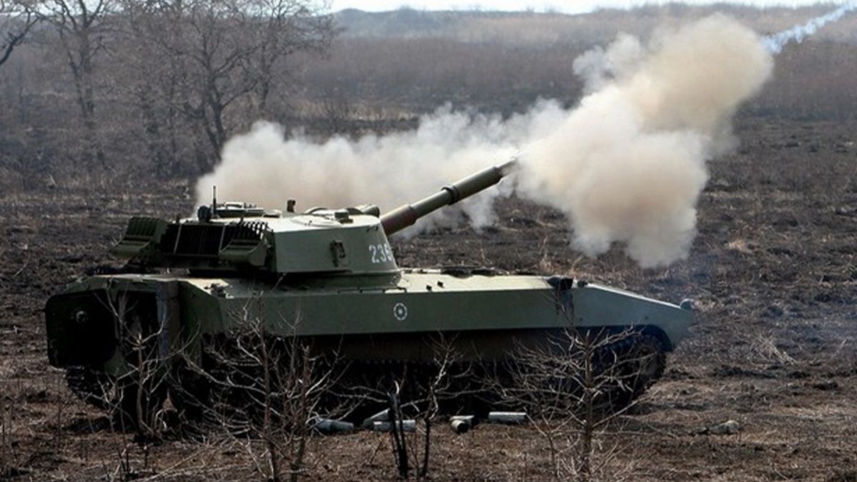 Дания передала Украине САУ 2С1 "Гвоздика" Дания передала Украине САУ 2С1 "Гвоздика"