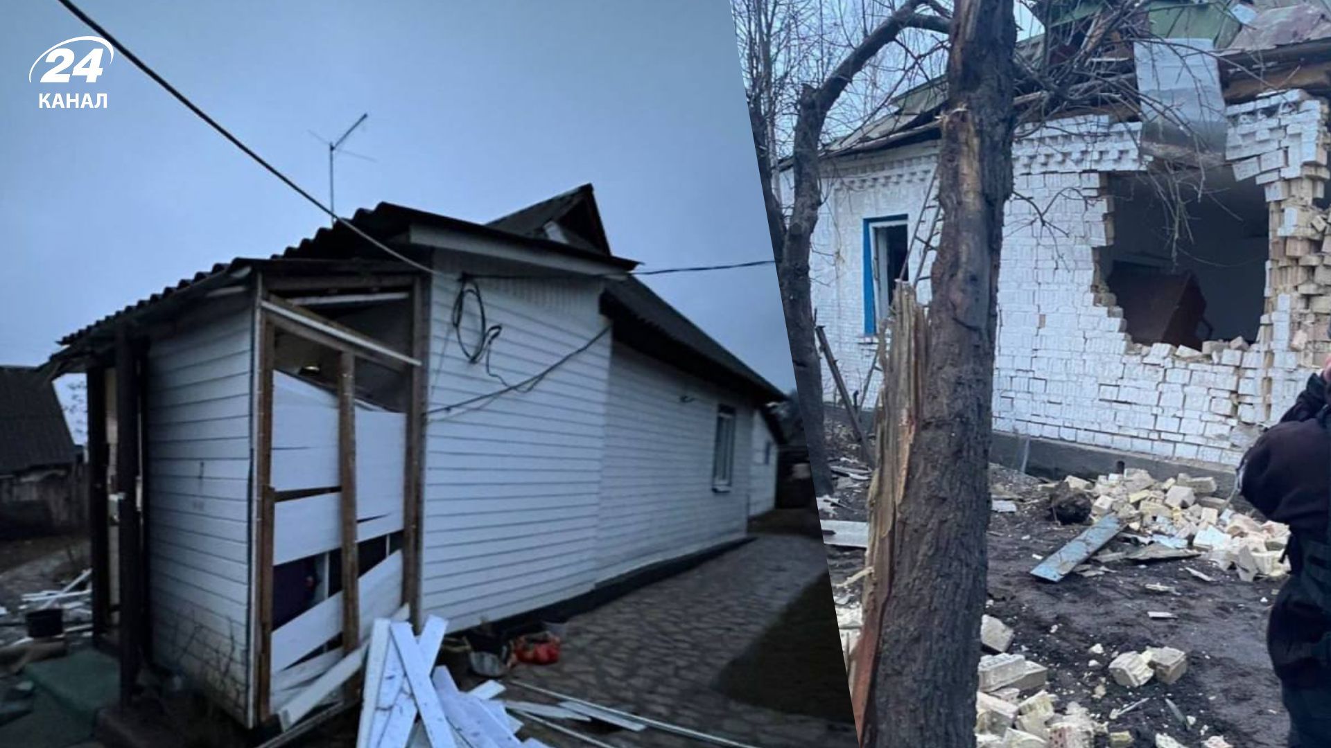 Ворог атакував Київщину Ворог атакував Київщину