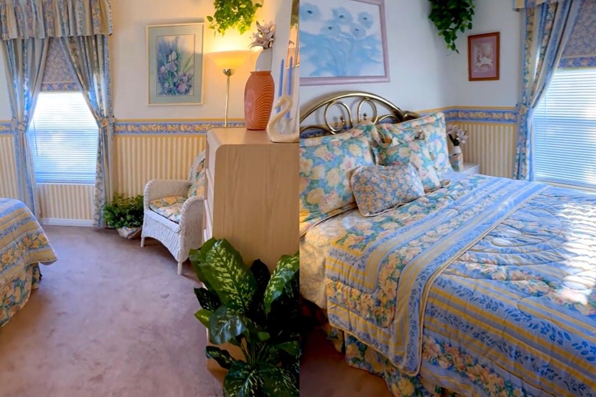 Мужчина воссоздал спальню из своего детства