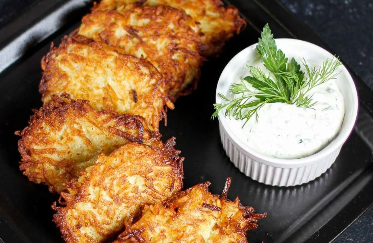 Картофельные драники без яиц и муки Картофельные драники без яиц и муки