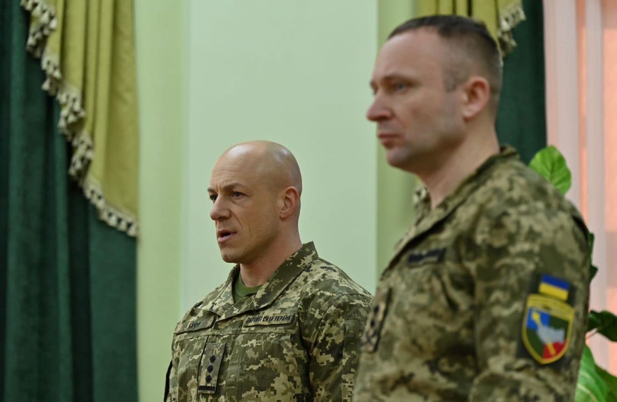 Романа Качура представили науковому складу Національної академії сухопутних військ - 24 Канал Романа Качура представили науковому складу Національної академії сухопутних військ - 24 Канал