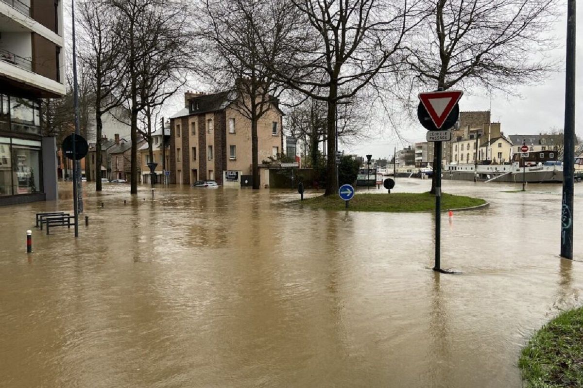 Наводнения во Франции