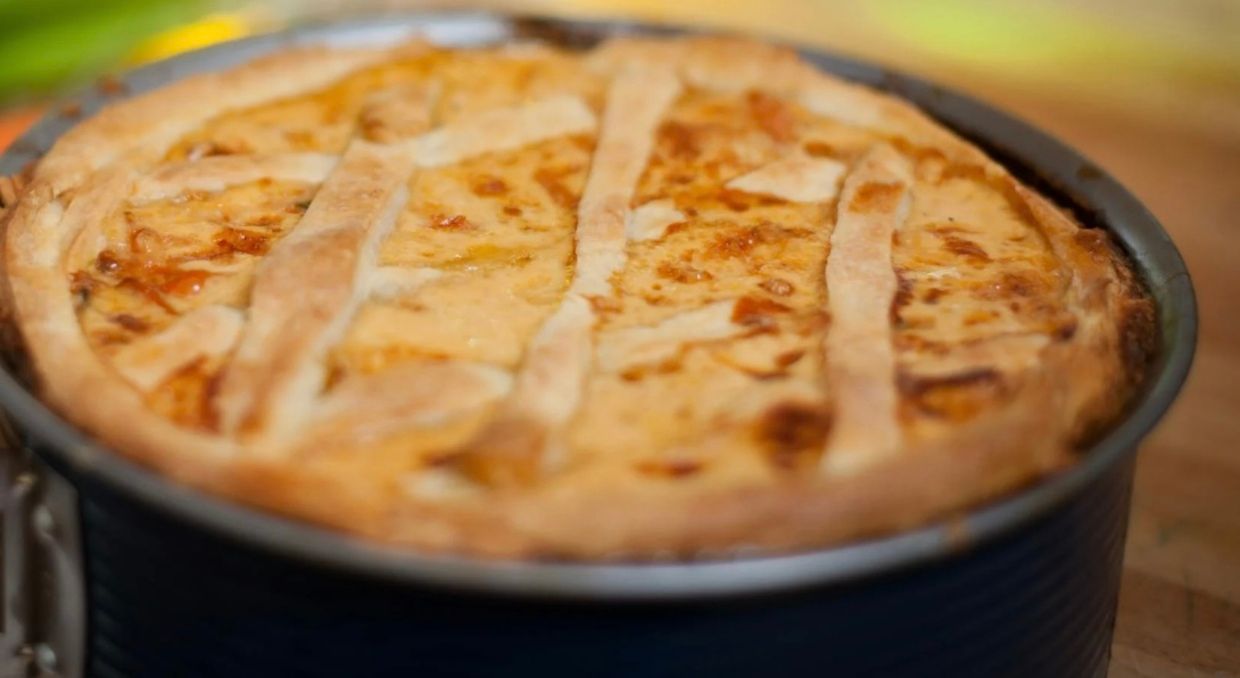 Яблочный пирог без теста Яблочный пирог без теста