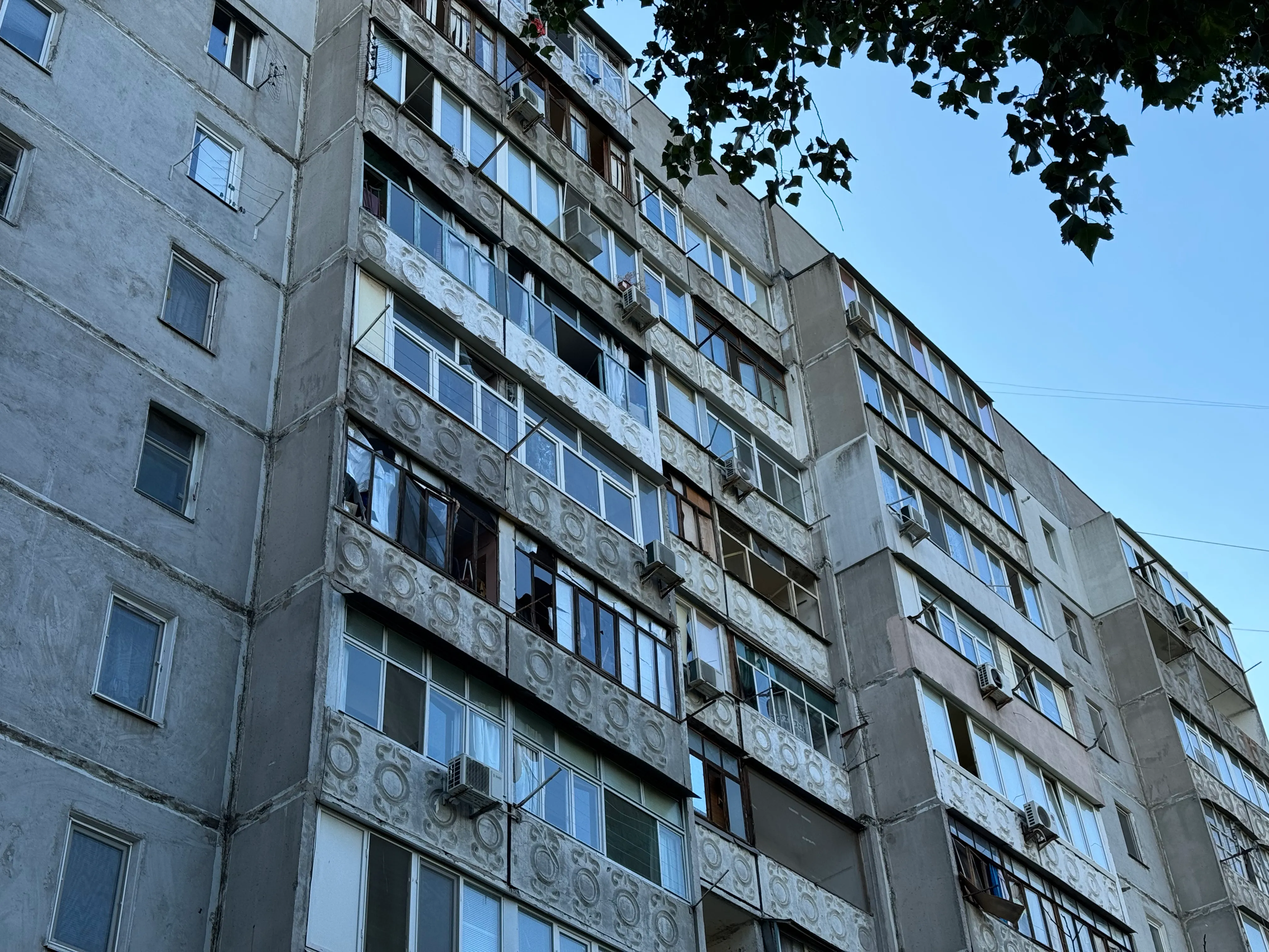 Дім журналісти, який було пошкоджено російським обстрілом Дім журналісти, який було пошкоджено російським обстрілом