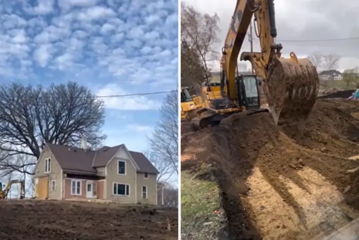 Пара мешкала у будинку без фундаменту Пара мешкала у будинку без фундаменту