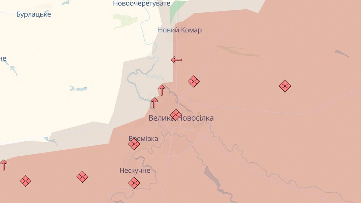 У ЗСУ розповіли про ситуацію у Великій Новосілці У ЗСУ розповіли про ситуацію у Великій Новосілці