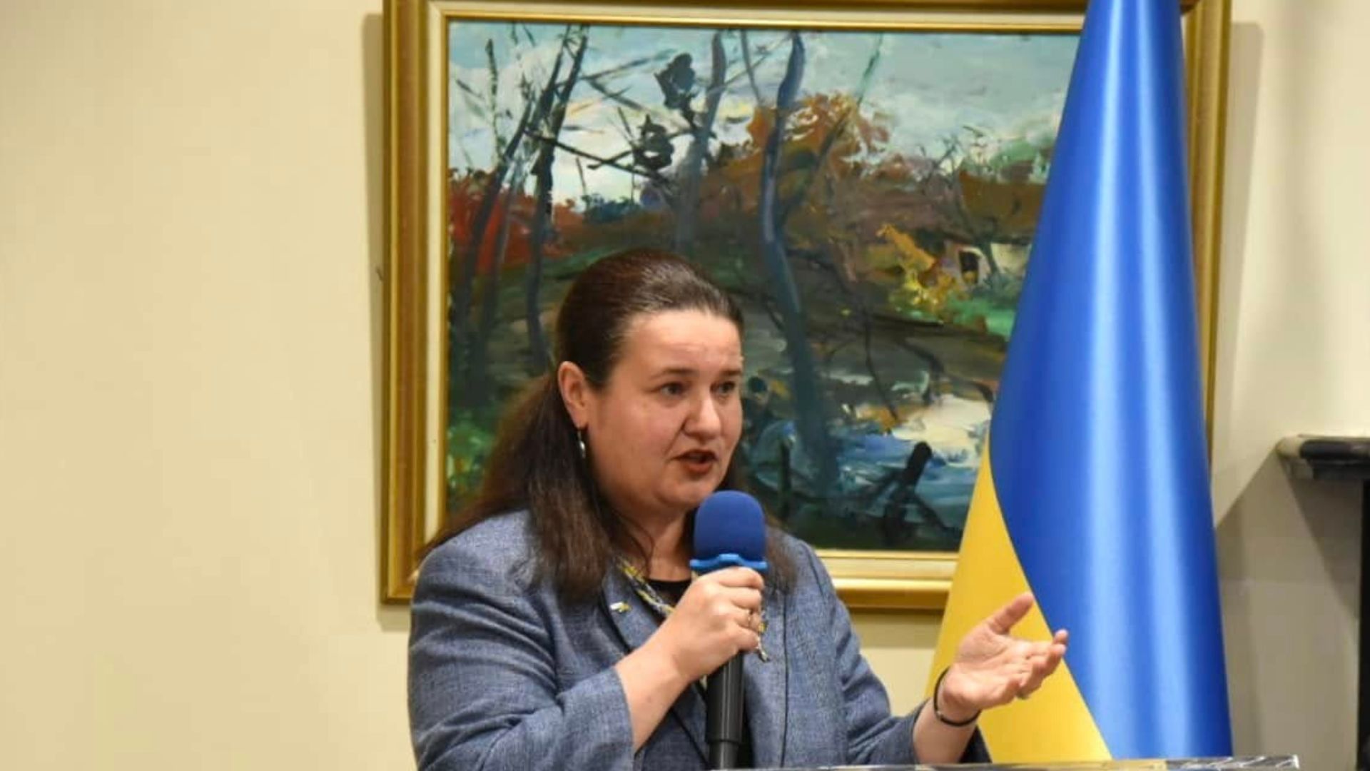 Оксана Маркарова высказалась план завершения войны за 100 дней Оксана Маркарова высказалась план завершения войны за 100 дней