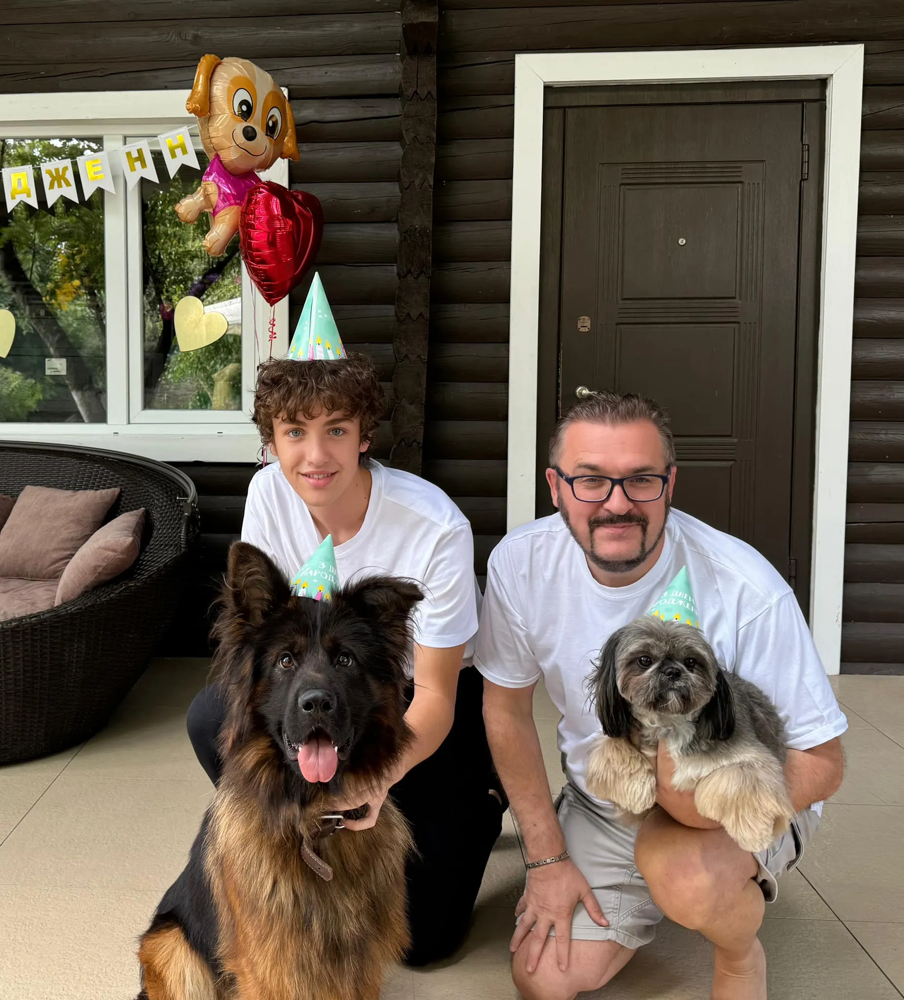 Олександр Пономарьов із сином Олександр Пономарьов із сином