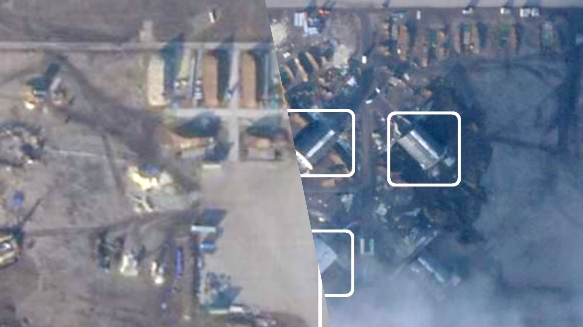 На російській авіабазі "Міллерово" з'явилось багато нових ангарів, укриттів та систем ППО На російській авіабазі "Міллерово" з'явилось багато нових ангарів, укриттів та систем ППО