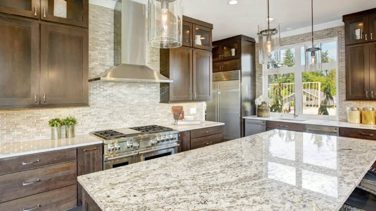 Текстурована кухонна стільниця має особливий шарм Текстурована кухонна стільниця має особливий шарм