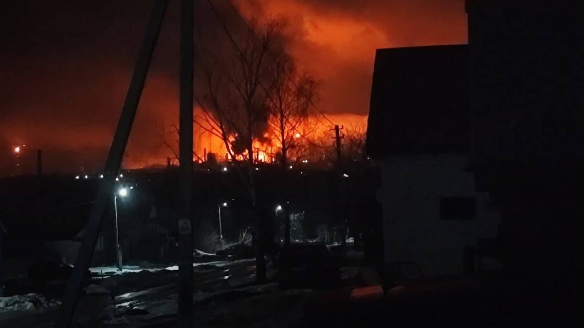 Дрони влаштували бавовну у Росії Дрони влаштували бавовну у Росії