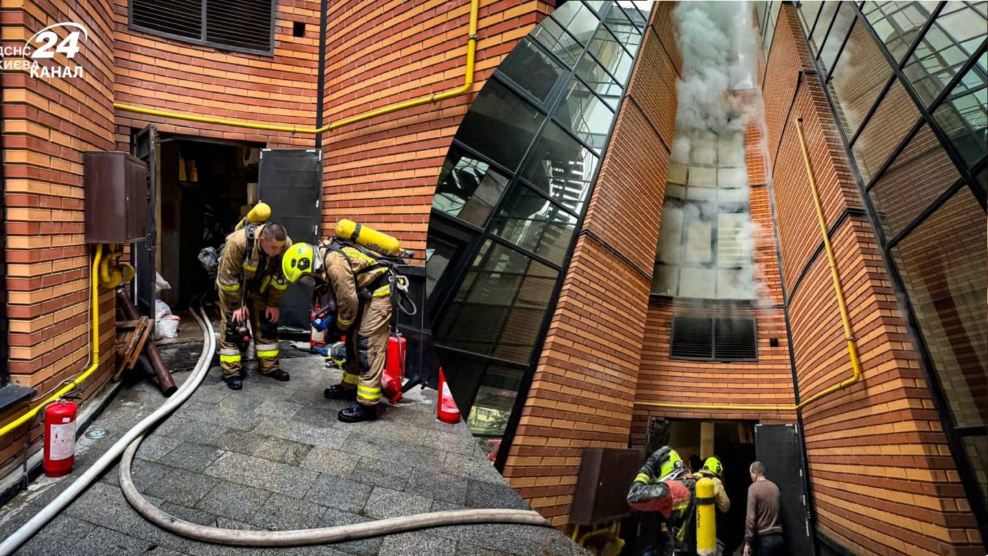 Горит спортивный клуб TSARsky в Печерском районе Киева - 24 Канал Горит спортивный клуб TSARsky в Печерском районе Киева - 24 Канал