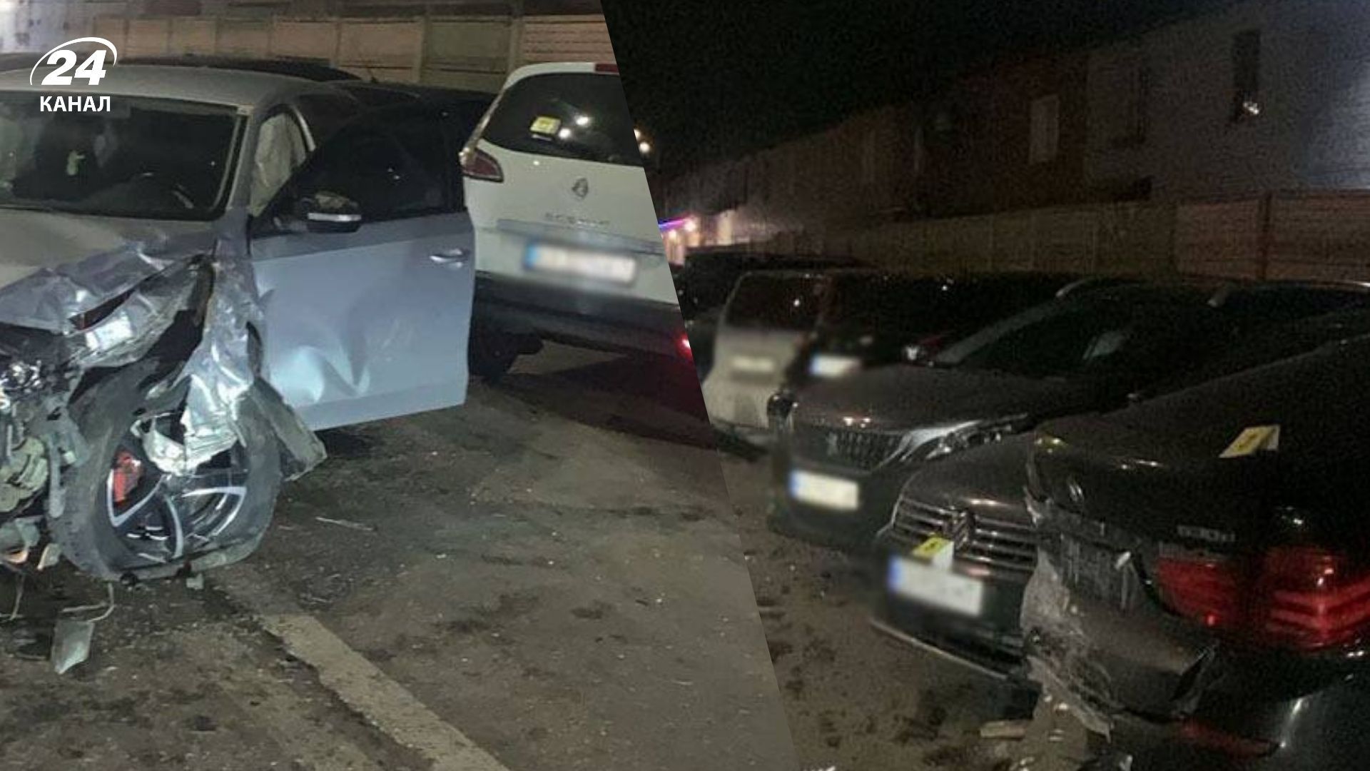 У Києві піймали нетверезого водія, який протаранив 7 авто і поранив людей У Києві піймали нетверезого водія, який протаранив 7 авто і поранив людей