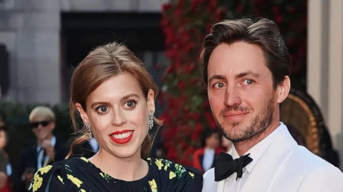 Принцеса Беатріс з чоловіком Принцеса Беатріс з чоловіком