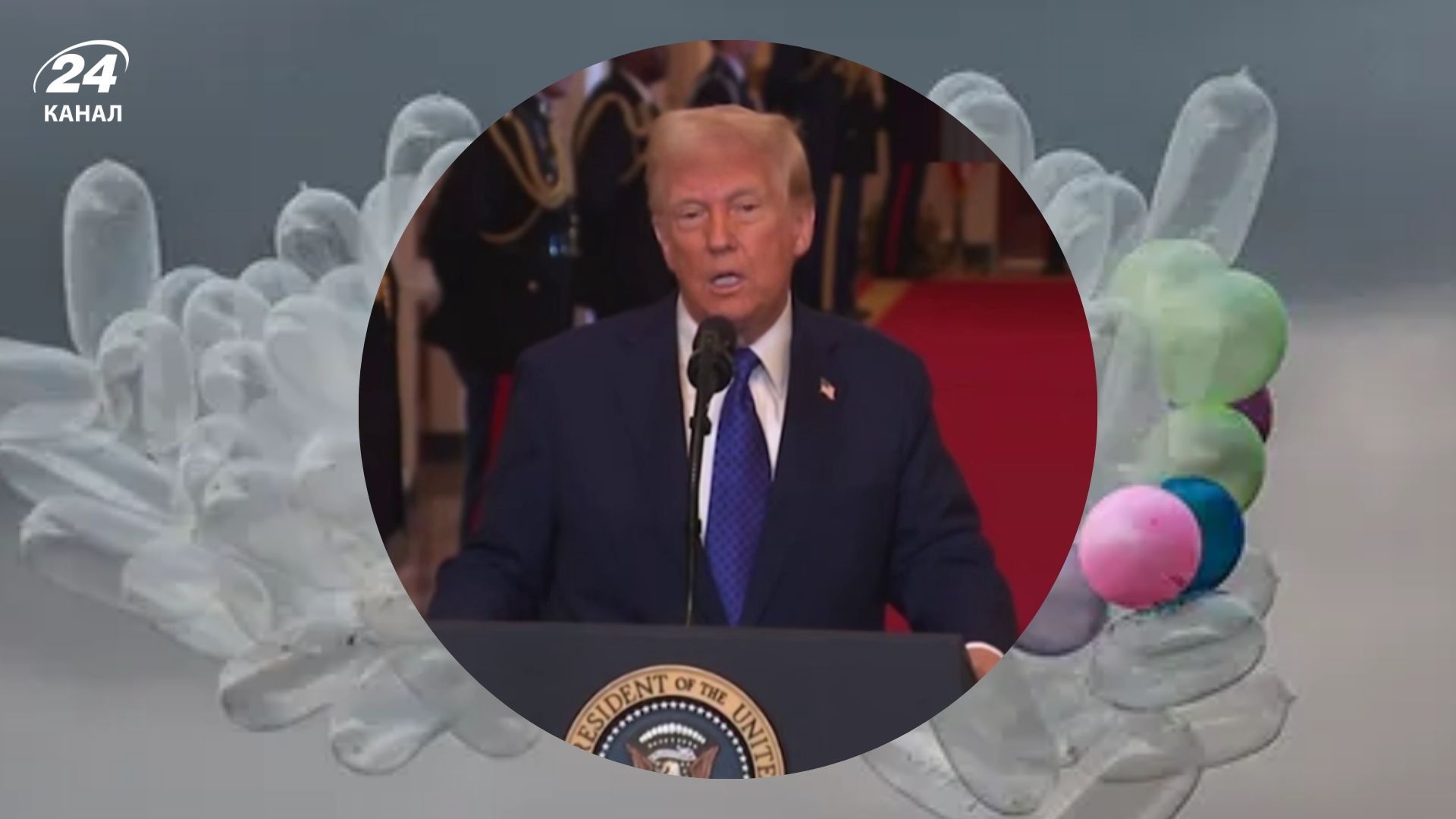 Трамп наказав припинити постачання презервативів до Гази, бо ХАМАС "робив з них бомби" Трамп наказав припинити постачання презервативів до Гази, бо ХАМАС "робив з них бомби"