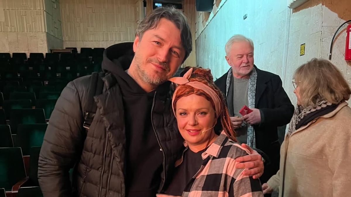 Сергій Притула з Ірмою Вітовською Сергій Притула з Ірмою Вітовською