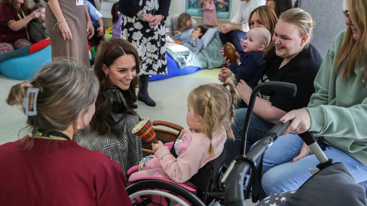 Кейт Миддлтон в детском хосписе Кейт Миддлтон в детском хосписе