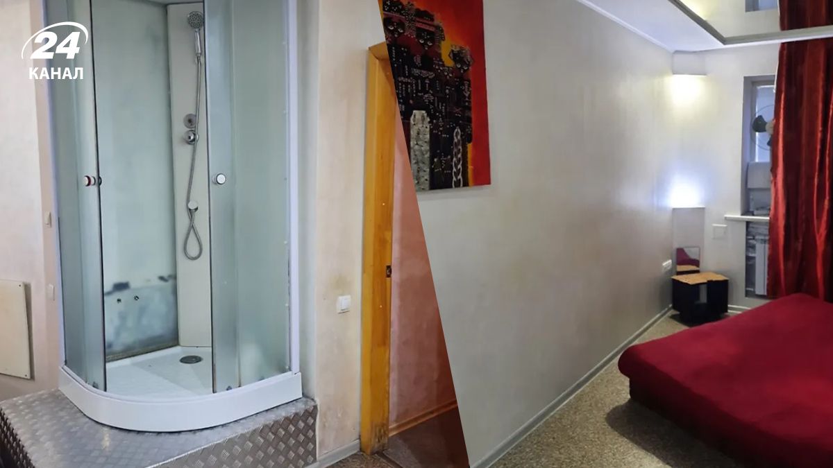 В Днепре в аренду предлагают квартиру с душем посреди спальни В Днепре в аренду предлагают квартиру с душем посреди спальни