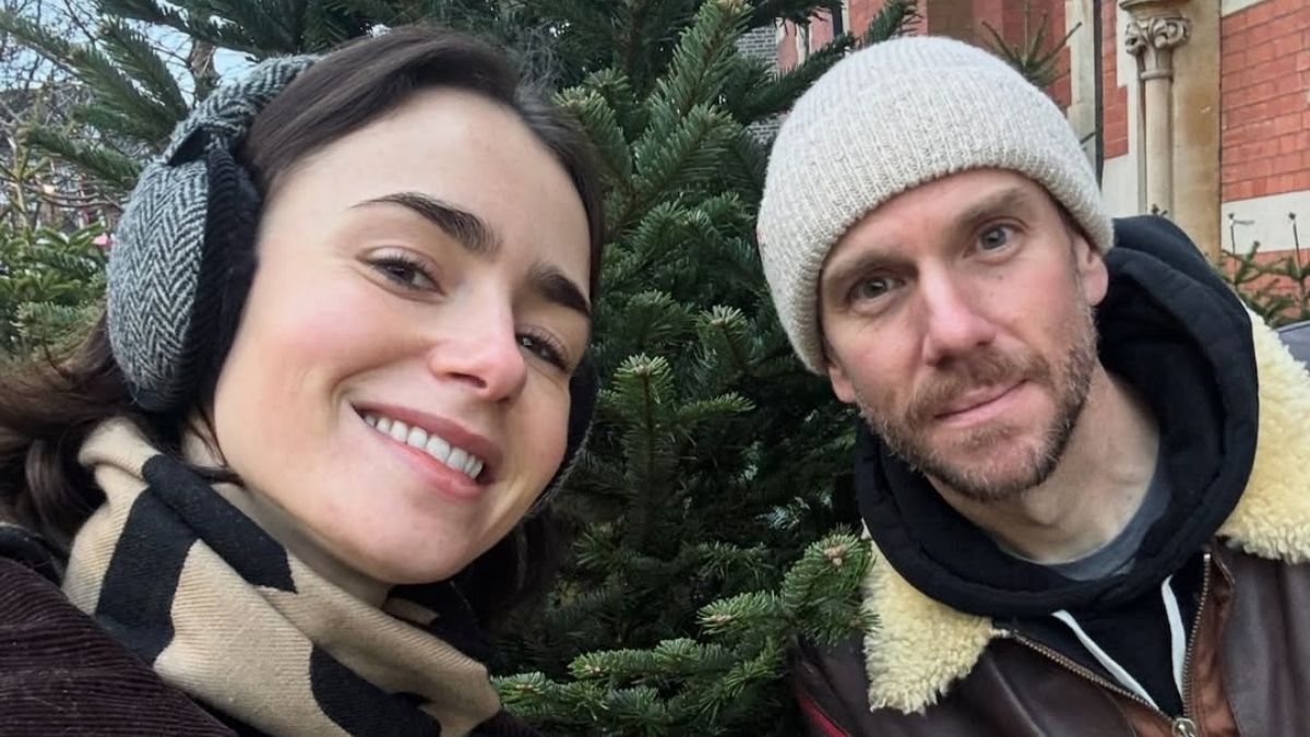 Лили Коллинз и Чарли Макдауэлл Лили Коллинз и Чарли Макдауэлл