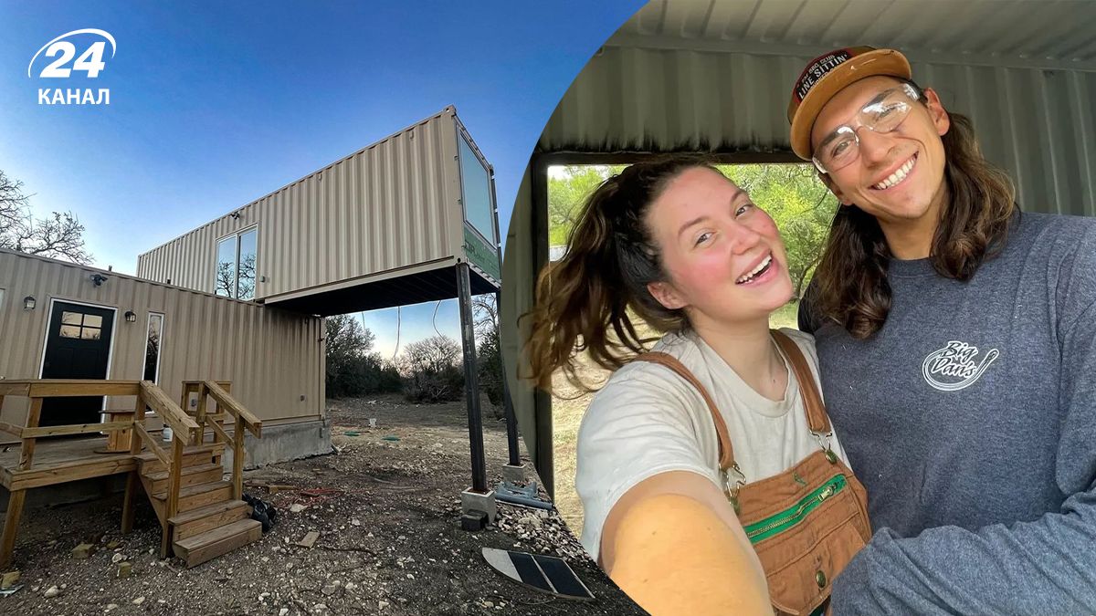 Пара створила дім з контейнерів Пара створила дім з контейнерів