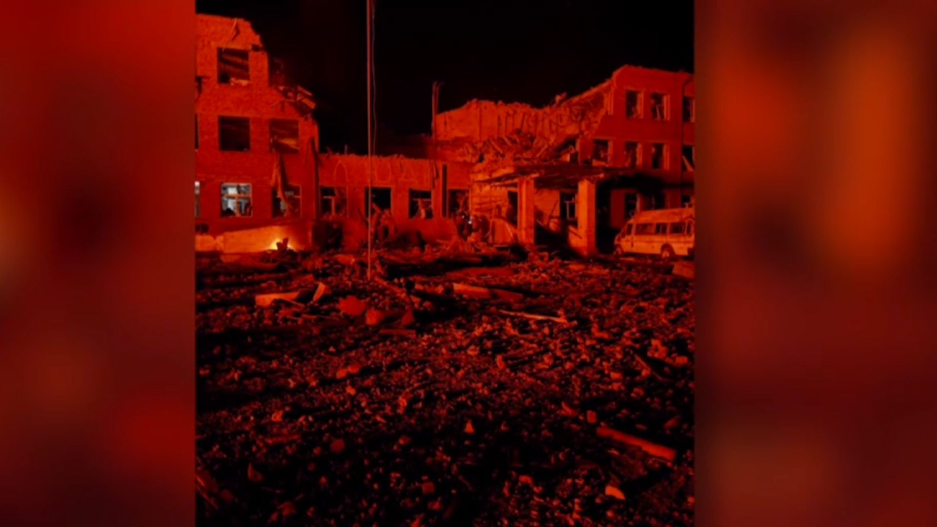 Кадры с последствиями удара по интернату в Судже 1 февраля 2025 - 24 Канал Кадры с последствиями удара по интернату в Судже 1 февраля 2025 - 24 Канал