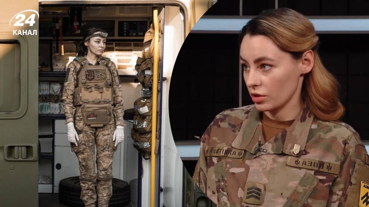 Медикиню з "Азову" командир називає "талісманом" Медикиню з "Азову" командир називає "талісманом"