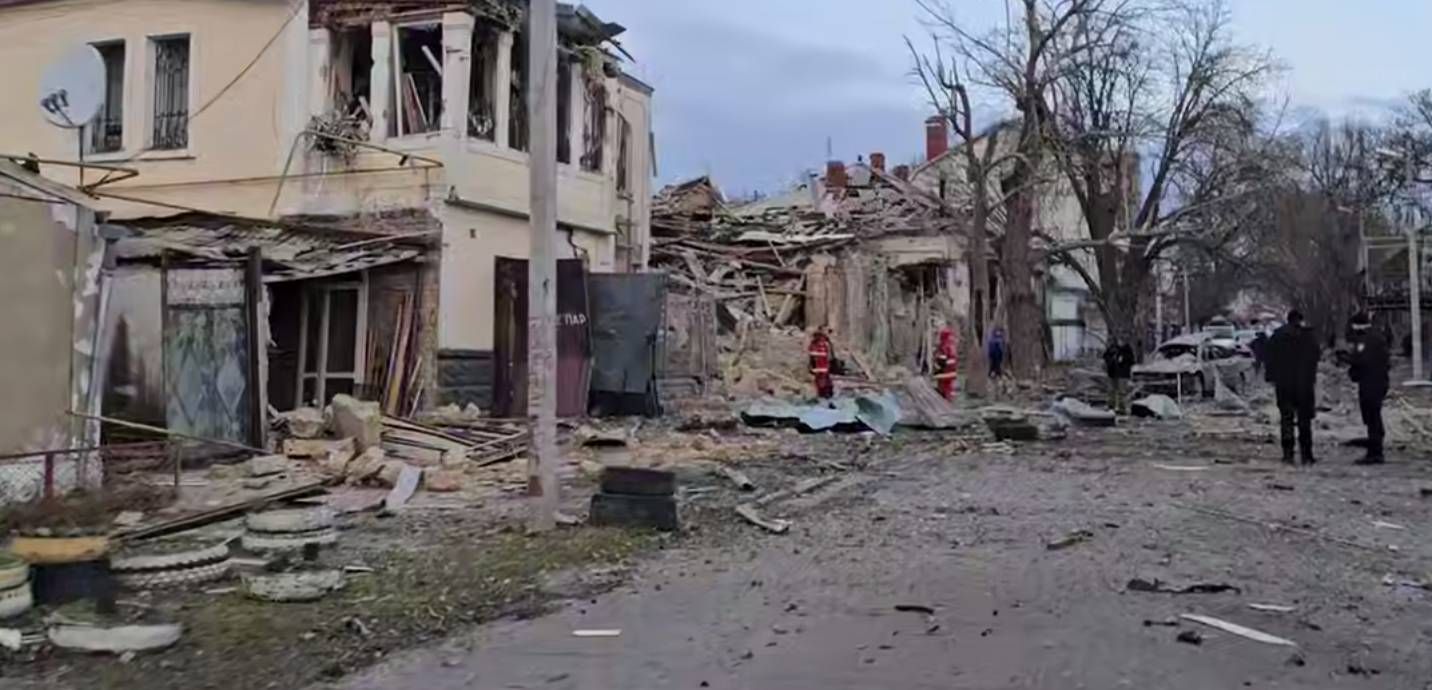 Удар по Херсону 2 февраля Удар по Херсону 2 февраля