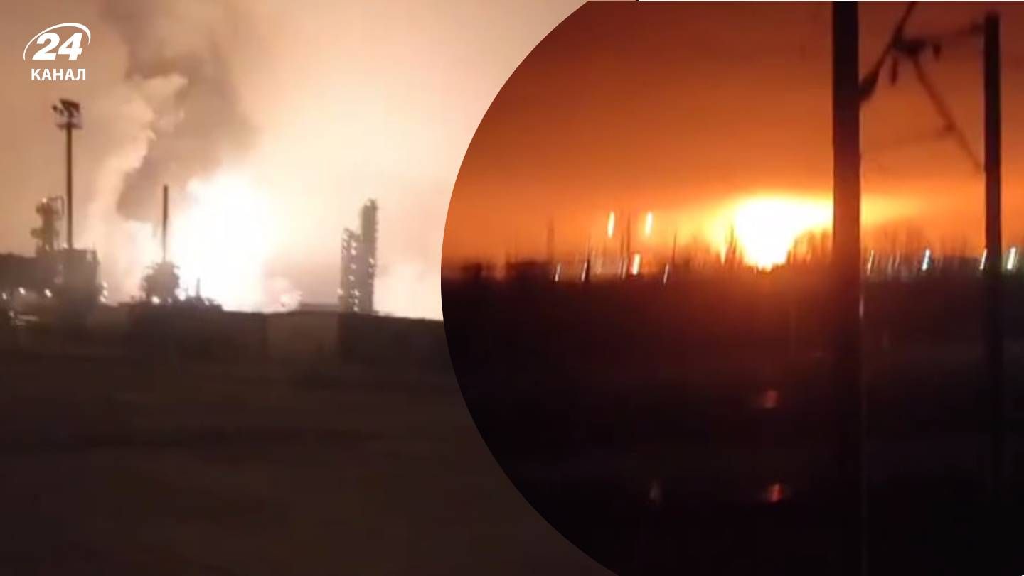 "Завод вибухнув, все в темноті": яскраві кадри з Астрахані - 24 Канал "Завод вибухнув, все в темноті": яскраві кадри з Астрахані - 24 Канал