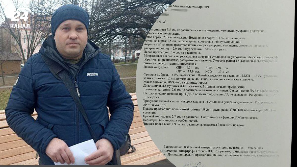 Ветеран войны, которому выдали медзаключение Ветеран войны, которому выдали медзаключение