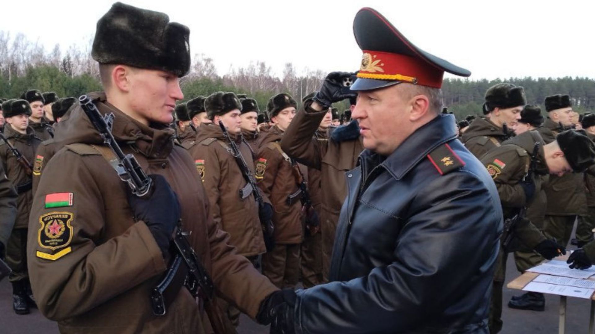 Хренін оголосив перевірку ЗС Білорусі Хренін оголосив перевірку ЗС Білорусі