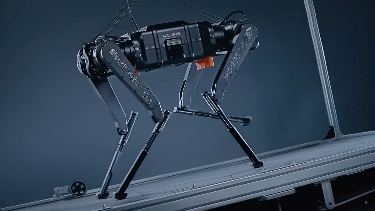 Китайський робот майже наздоганяє Усейна Болта за швидкістю бігу Китайський робот майже наздоганяє Усейна Болта за швидкістю бігу