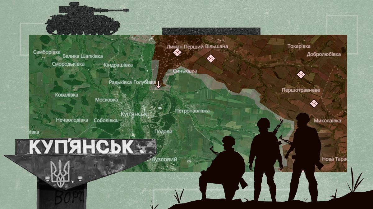 Куп'янськ - карта, чому Росія хоче захопити місто Куп'янськ - карта, чому Росія хоче захопити місто