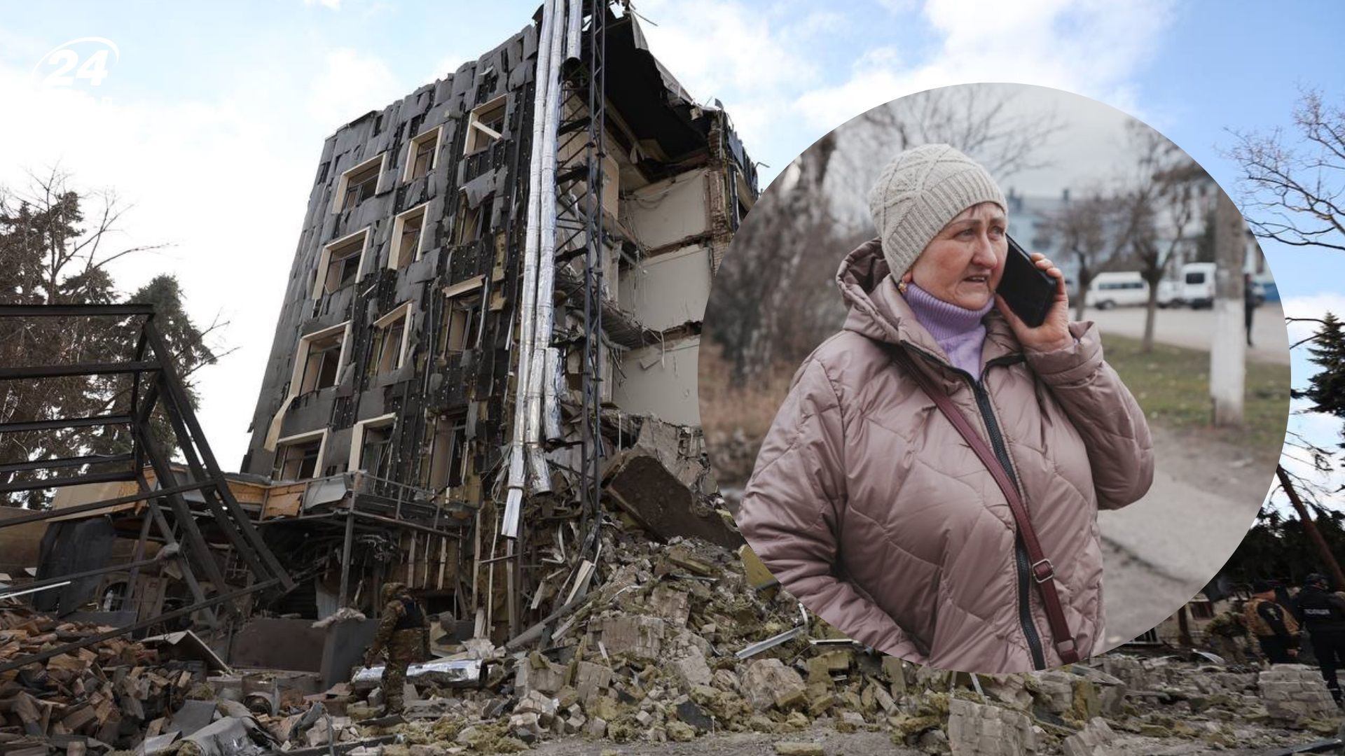 Водія вбило, дочка пропала, – мешканка Харківщини про момент удару по Ізюму - 24 Канал Водія вбило, дочка пропала, – мешканка Харківщини про момент удару по Ізюму - 24 Канал