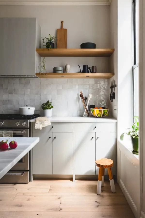 Кухня в нейтральных оттенках Кухня в нейтральных оттенках