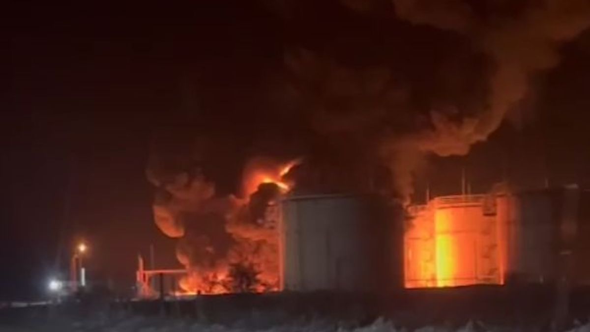 Вибухи на нафтобазі Албашнефть у Краснодарському краї 5 лютого - що відомо - 24 Канал Вибухи на нафтобазі Албашнефть у Краснодарському краї 5 лютого - що відомо - 24 Канал