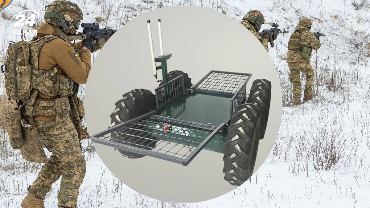 Робот "Гимли" используют на фронте Робот "Гимли" используют на фронте