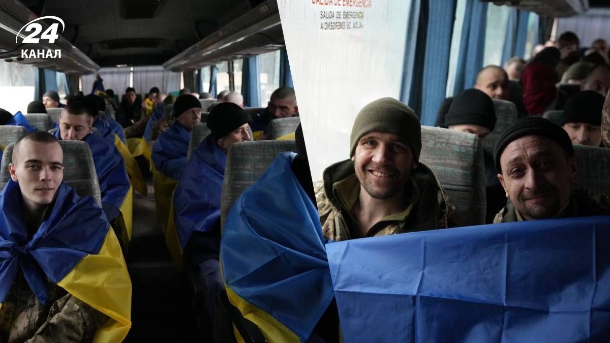 В Украину из плена вернулись 150 защитников - 24 Канал В Украину из плена вернулись 150 защитников - 24 Канал