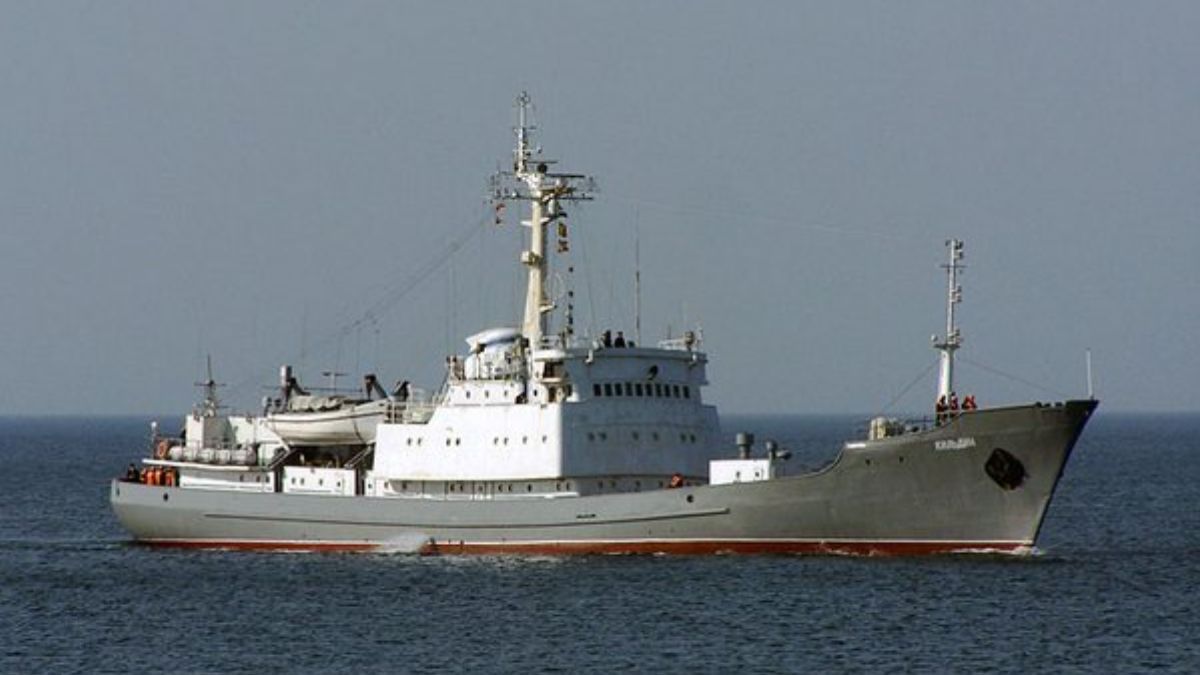 Що сталось з російським кораблем біля берегів Сирії Що сталось з російським кораблем біля берегів Сирії