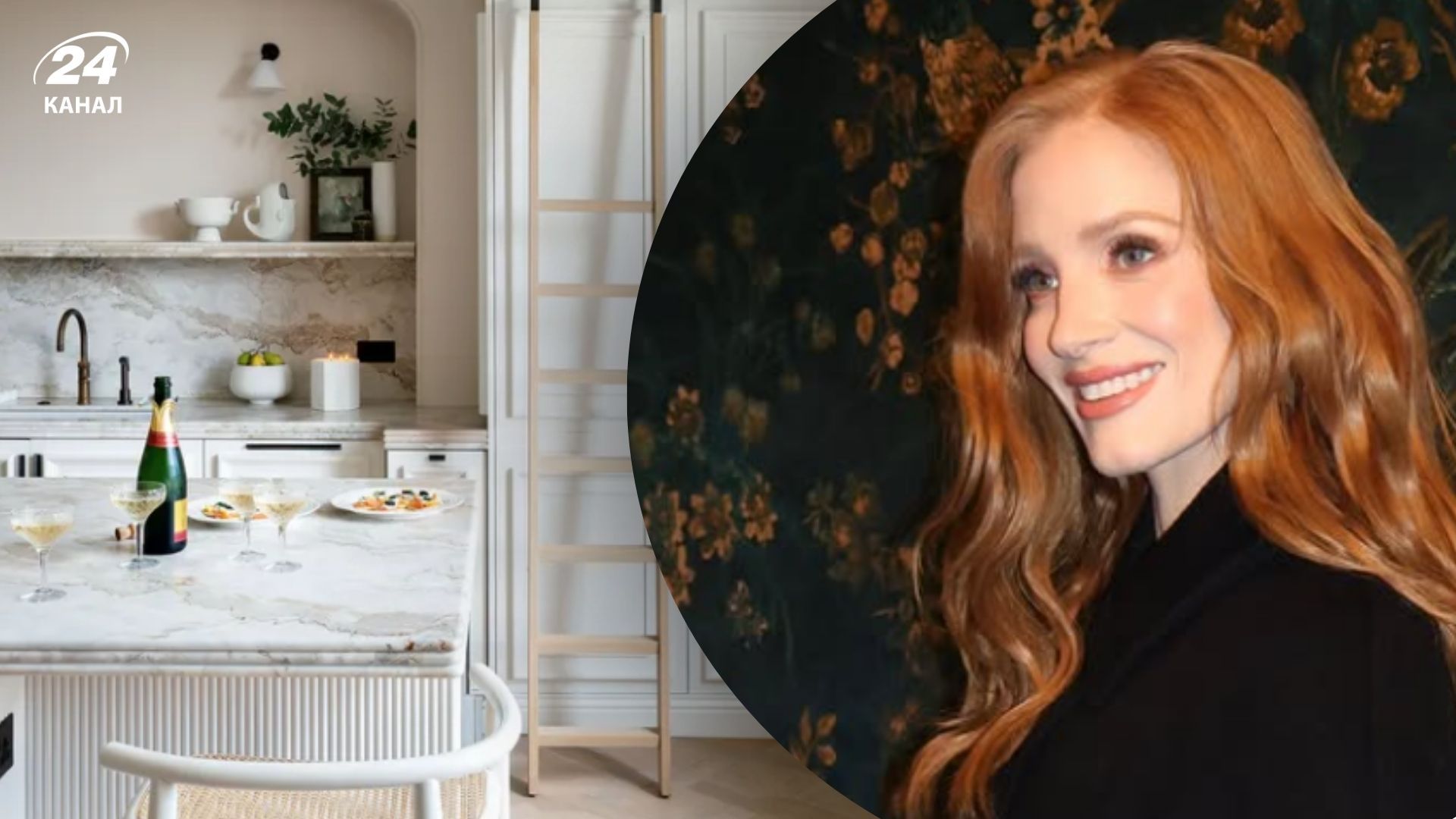 Обладательница Оскара поразила дизайнеров белыми шкафами на кухне Обладательница Оскара поразила дизайнеров белыми шкафами на кухне