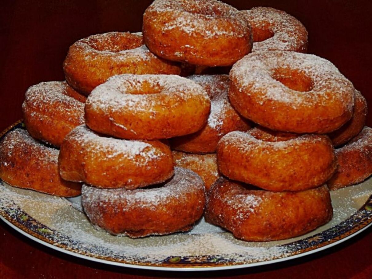 Любимые творожные пончики