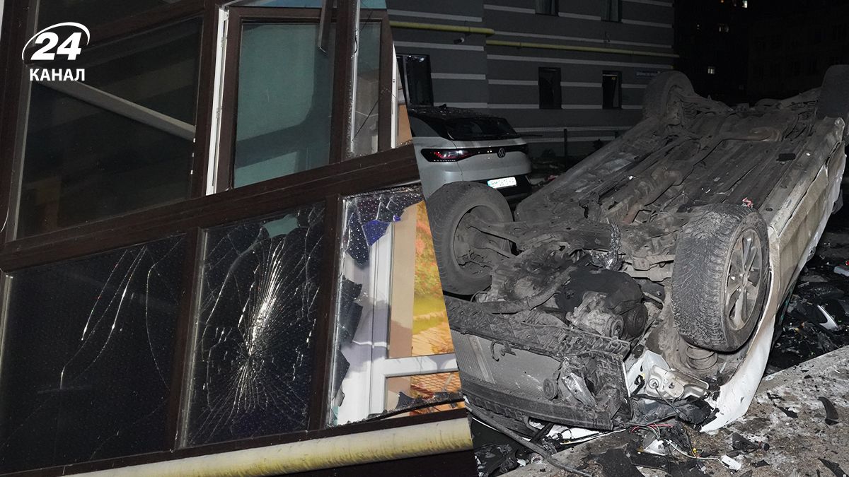 Последствия ночной атаки в Сумах 10 февраля Последствия ночной атаки в Сумах 10 февраля