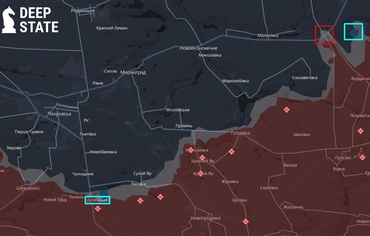 Карта фронта на 10 февраля - ВСУ вернули позиции  на Покровском направлении - Deep State - 24 Канал