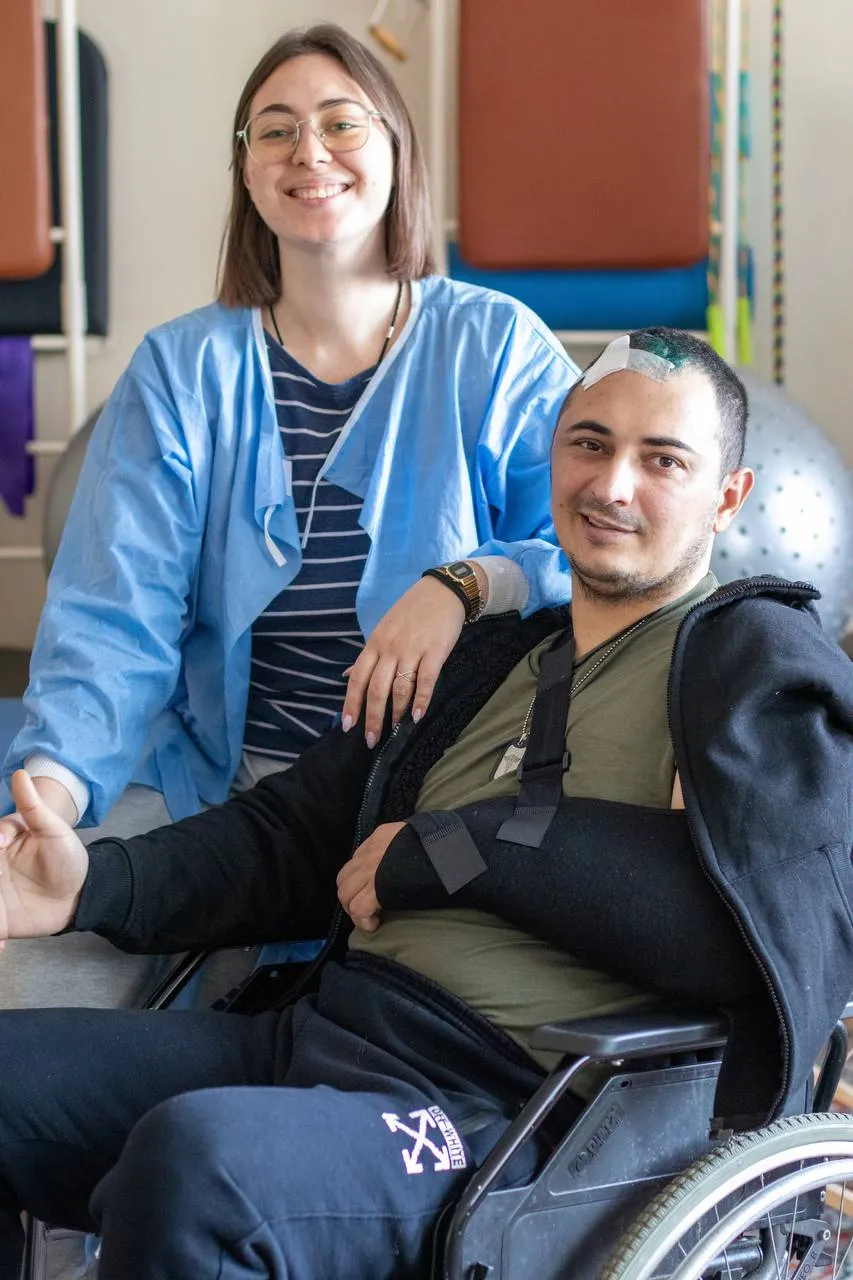 Артем и Татьяна на реабилитации Артем и Татьяна на реабилитации